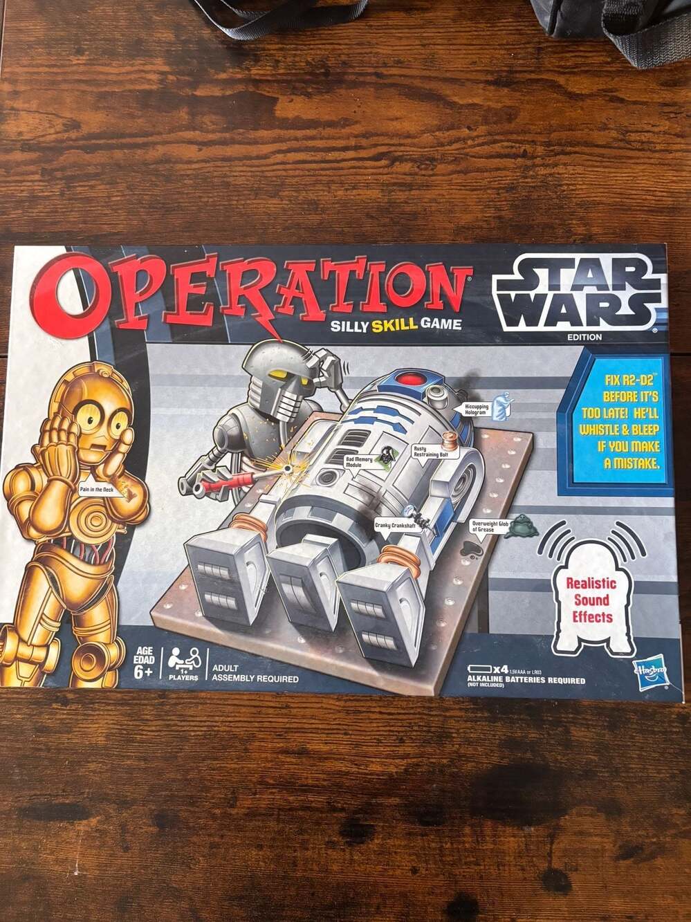 Star Wars Operation Silly Skill Game R2-D2 Edition (2012)